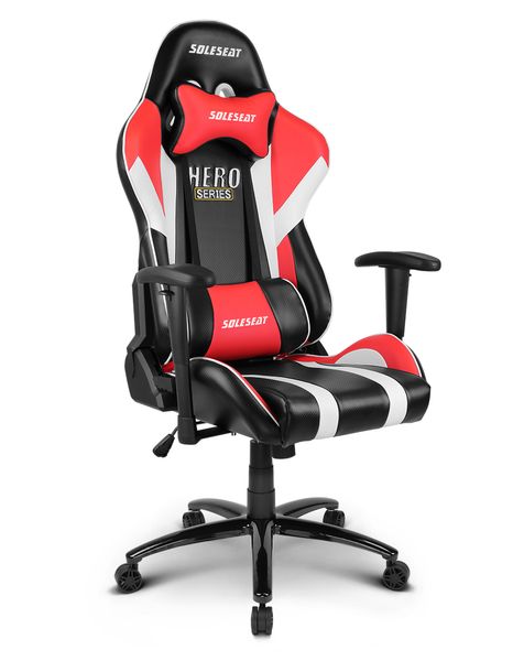  Ghế SoleSeat Hero Black/Red/White 