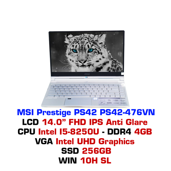  Laptop MSI Prestige PS42 476VN 