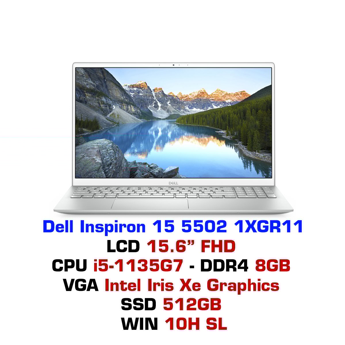 Laptop Dell Inspiron 15 5502 1XGR11