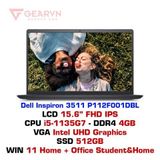  Laptop Dell Inspiron 3511 P112F001DBL 