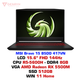  Laptop gaming MSI Bravo 15 B5DD 417VN 