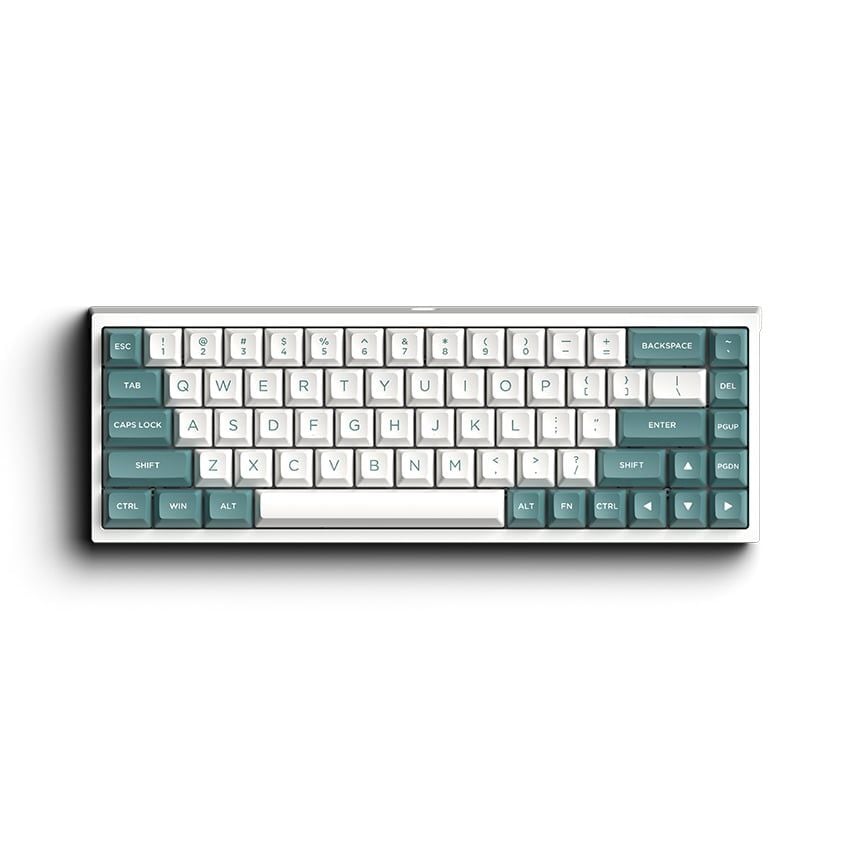  Bàn phím cơ FL-Esport FL680 SAM Aqua Green Gateron Cap Brown switch 