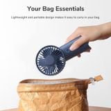  Quạt du lịch cầm tay Jisulife F2B Pink J1982 