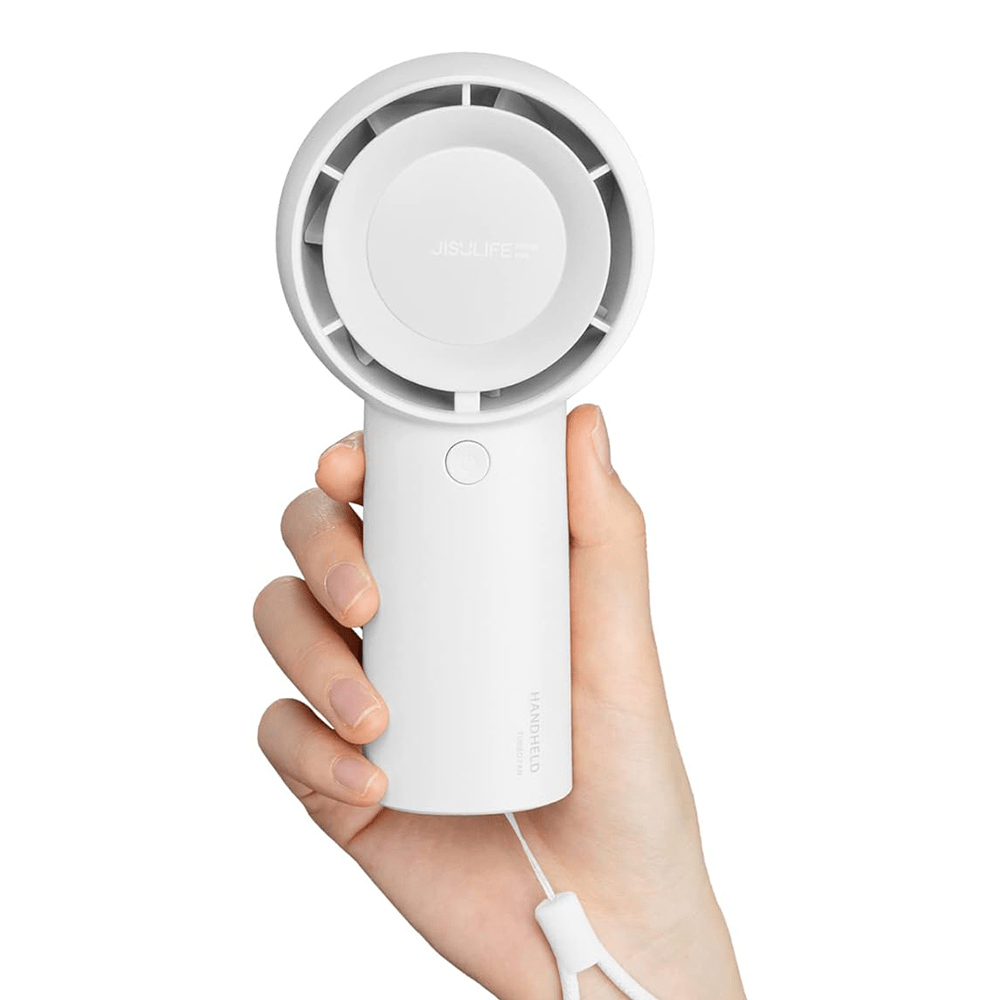 Quạt Du Lịch Cầm Tay Jisulife Super Mini Turbo Fan Fa43 White J2224