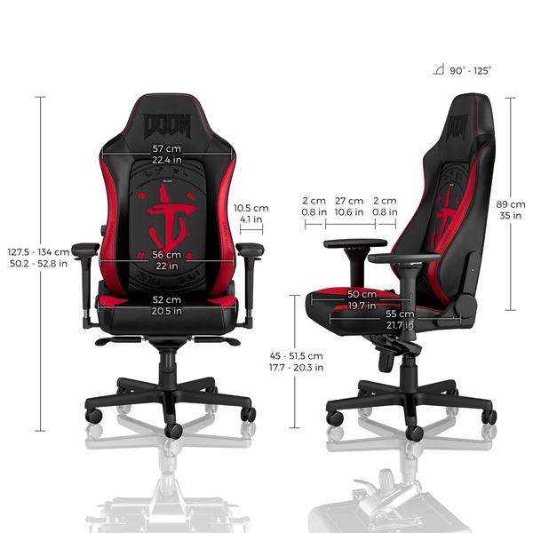  Ghế Gaming Noble Chair - Hero Series DOOM Limited Edition 