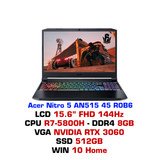  Laptop Gaming Acer Nitro 5 AN515 45 R0B6 