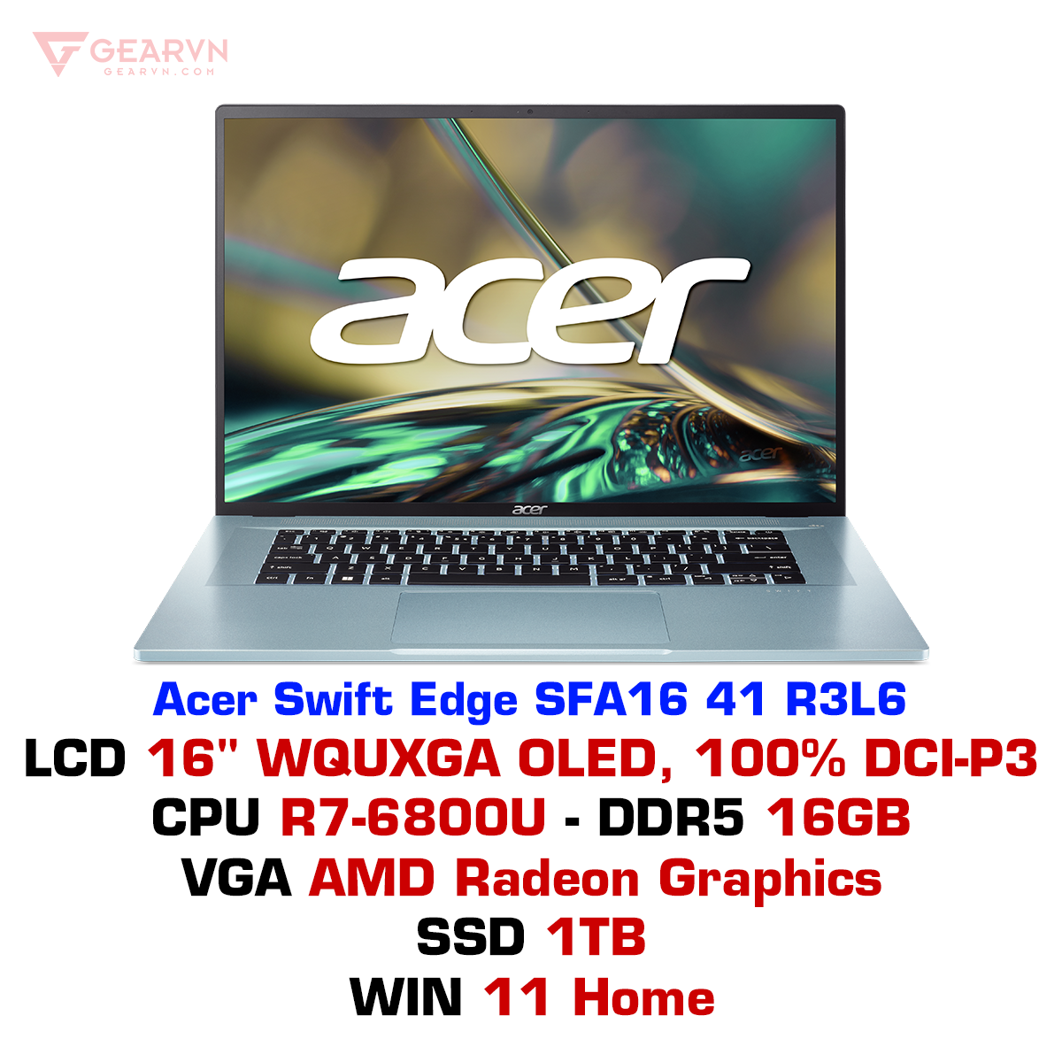 Laptop Acer Swift Edge SFA16 41 R3L6