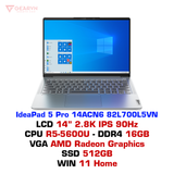  Laptop Lenovo IdeaPad 5 Pro 14ACN6 82L700L5VN 