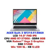  Laptop Acer Swift 3 SF314-41 R8G9 Bạc 