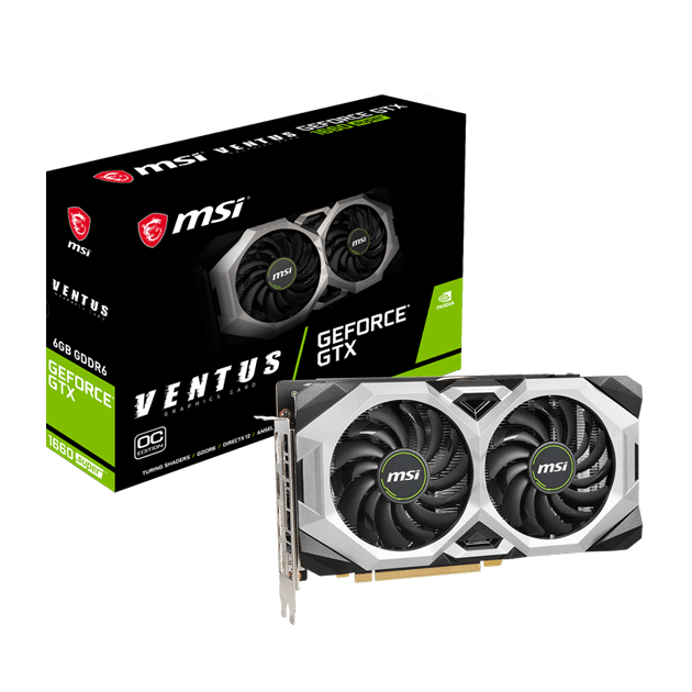 Card màn hình MSI GeForce GTX 1660 Super Ventus OC 6GB
