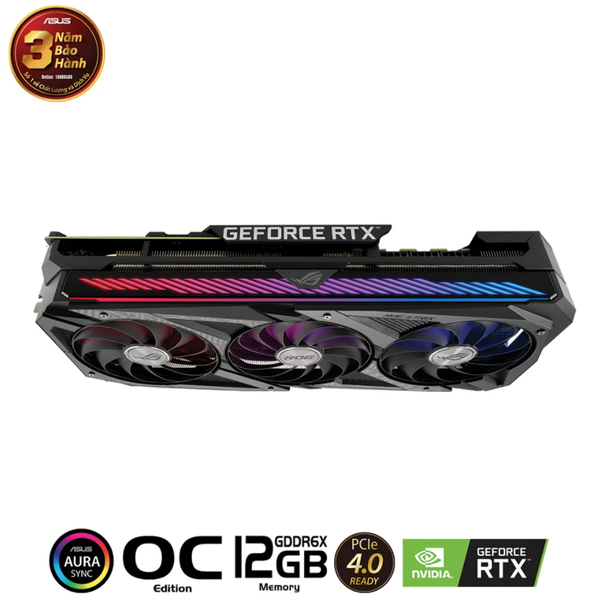  Card Màn Hình Asus Rog Strix GeForce RTX 3080 Gaming OC 12GB LHR (ROG-STRIX-RTX3080-O12G-GAMING) 