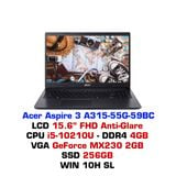  Laptop Acer Aspire 3 A315 55G 59BC 