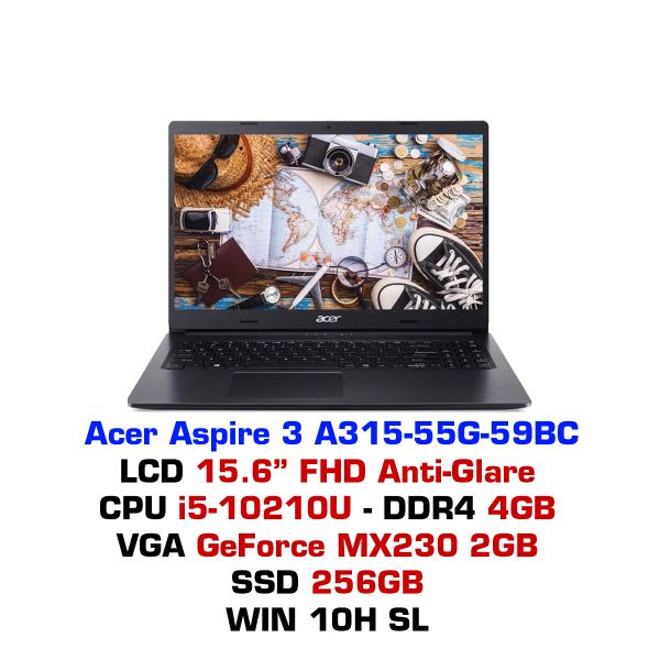  Laptop Acer Aspire 3 A315 55G 59BC 