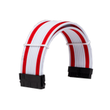  Combo Dây Cable Sleeving White - Red 