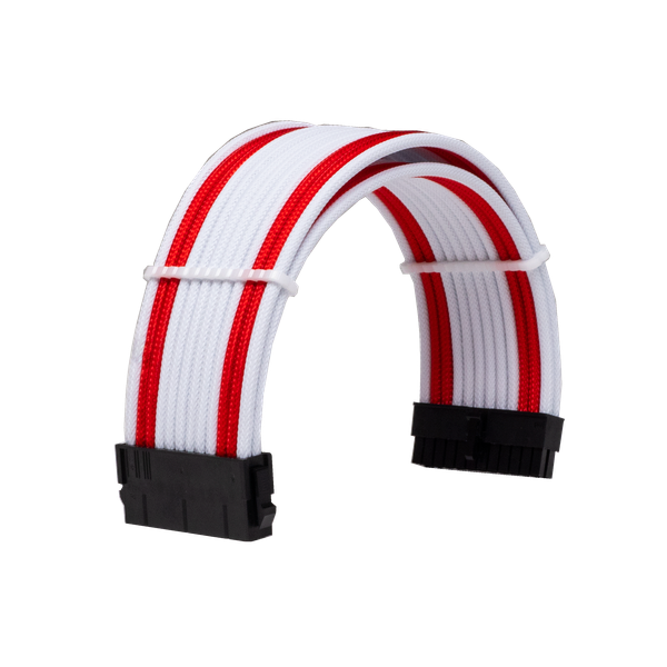  Combo Dây Cable Sleeving White - Red 