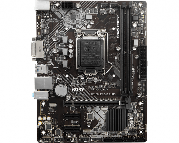  Bo mạch chủ MSI H310M Pro-D Plus LGA1151v2 