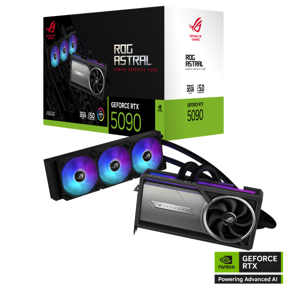 Card màn hình ASUS ROG Astral LC GeForce RTX 5090 32GB GDDR7 (ROG-ASTRAL-LC-RTX5090-32G-GAMING)