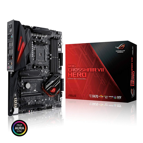  Bo mạch chủ Asus ROG Crosshair VII Hero (AMD Socket AM4) 