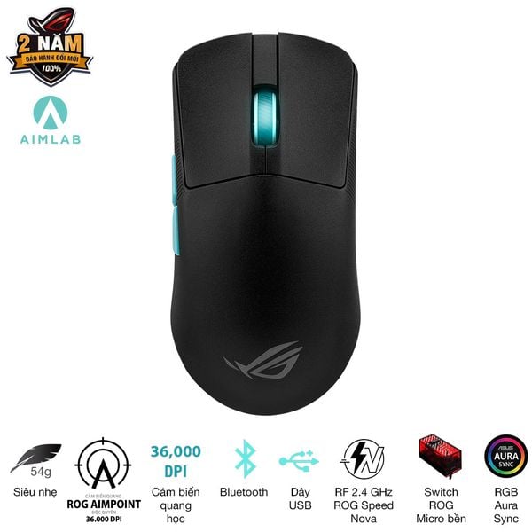  Chuột ASUS ROG Harpe Ace Aim Lab Edition 