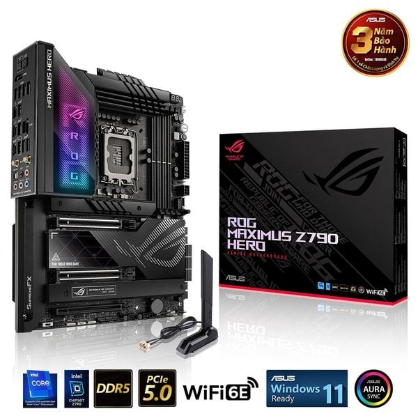  Bo mạch chủ ASUS ROG MAXIMUS Z790 HERO DDR5 