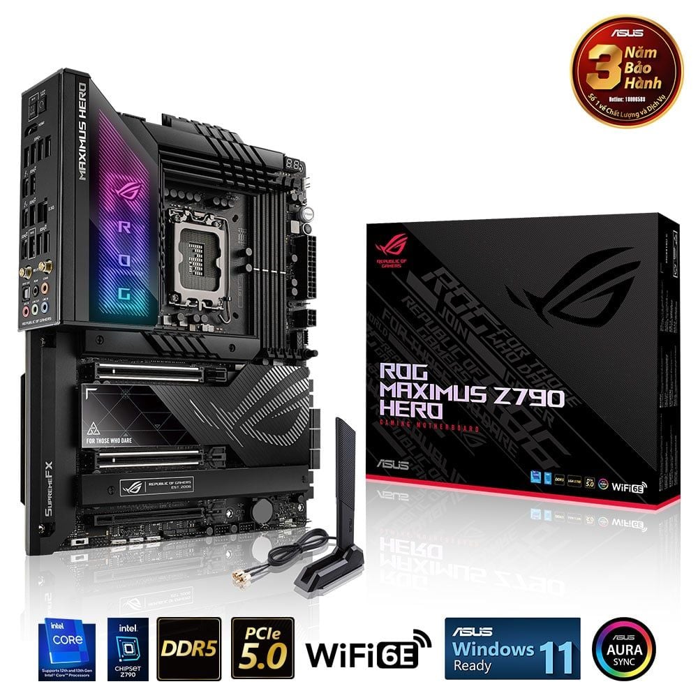 Bo Mạch Chủ Asus Rog Maximus Z790 Hero Ddr5