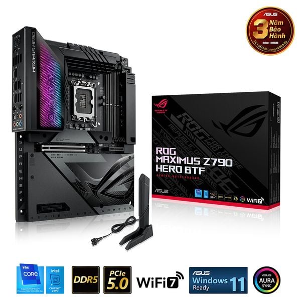 Bo mạch chủ ASUS ROG MAXIMUS Z790 HERO BTF DDR5