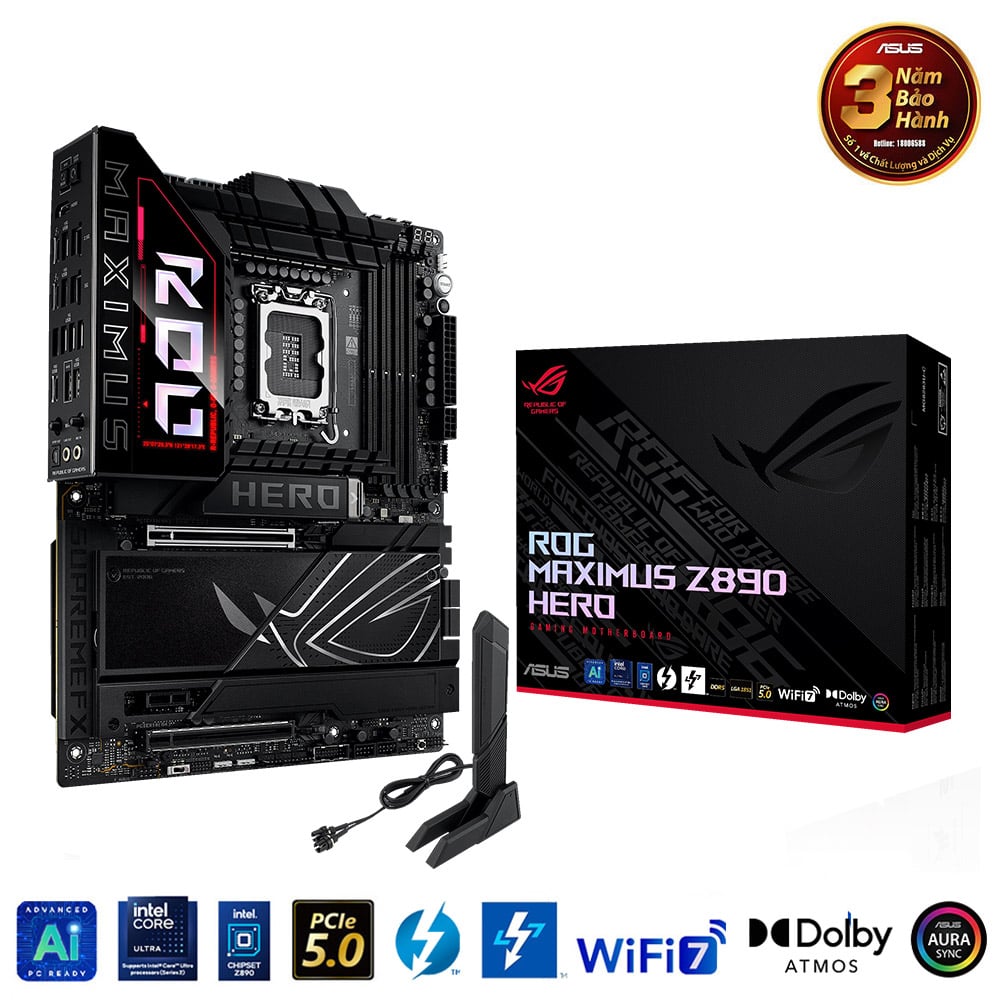 Bo mạch chủ ASUS ROG MAXIMUS Z890 HERO (DDR5)