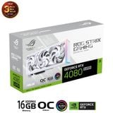  Card màn hình ASUS ROG Strix GeForce RTX 4080 SUPER 16GB GDDR6X White OC Edition (ROG-STRIX-RTX4080S-O16G-WHITE) 