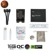  Card màn hình ASUS ROG Strix GeForce RTX 4080 SUPER 16GB GDDR6X White OC Edition (ROG-STRIX-RTX4080S-O16G-WHITE) 