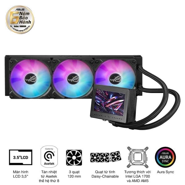 Tản nhiệt AIO ASUS ROG RYUJIN III 360 ARGB