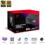  Nguồn máy tính ASUS ROG Strix 1000W AURA Edition - 80 Plus Gold - Full Modular (1000W) 