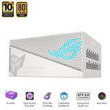 Nguồn máy tính ASUS ROG Strix 1000W AURA White Edition - 80 Plus Gold - Full Modular (1000W) 