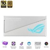 Nguồn máy tính ASUS ROG Strix 1000W AURA White Edition - 80 Plus Gold - Full Modular (1000W) 
