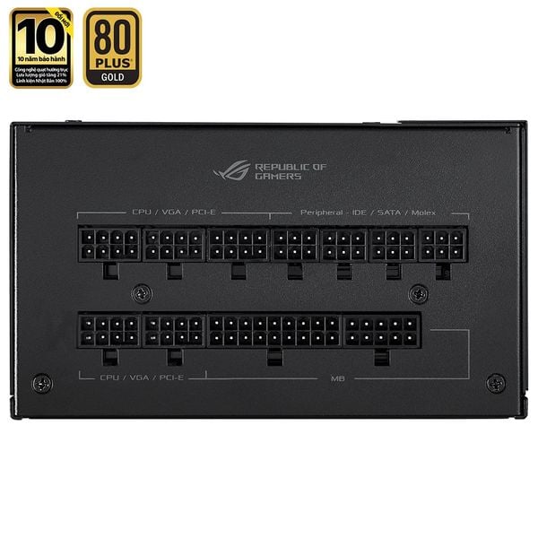  Nguồn máy tính ASUS ROG Strix 850G - 80 Plus Gold - Full Modular ( 850W ) 