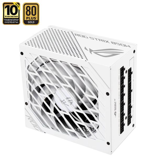  Nguồn máy tính ASUS ROG Strix 850G White - 80 Plus Gold - Full Modular (850W) 