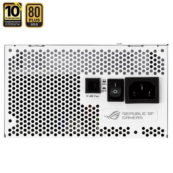  Nguồn máy tính ASUS ROG Strix 850G White - 80 Plus Gold - Full Modular (850W) 