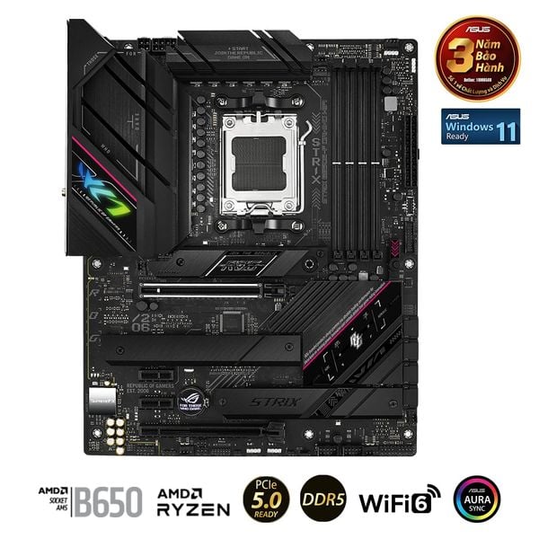  Bo mạch chủ ASUS ROG STRIX B650E-F GAMING WIFI (DDR5) 