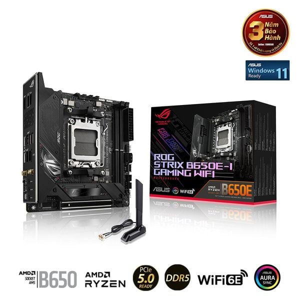  Bo Mạch Chủ ASUS ROG STRIX B650E-I GAMING WIFI (DDR5) 