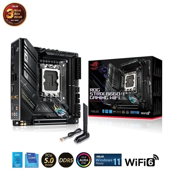  Bo mạch chủ ASUS ROG Strix B660-I Gaming WiFi 