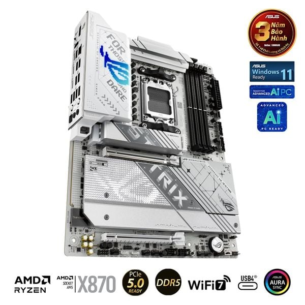  Bo mạch chủ ASUS ROG STRIX X870-A GAMING WIFI (DDR5) 