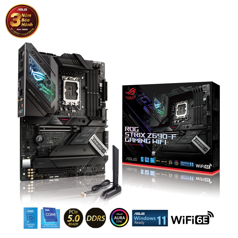 Bo mạch chủ ASUS ROG STRIX Z690-F GAMING WIFI (DDR5)