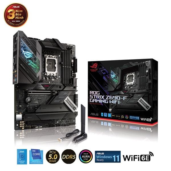 Bo mạch chủ ASUS ROG STRIX Z690-F GAMING WIFI (DDR5)