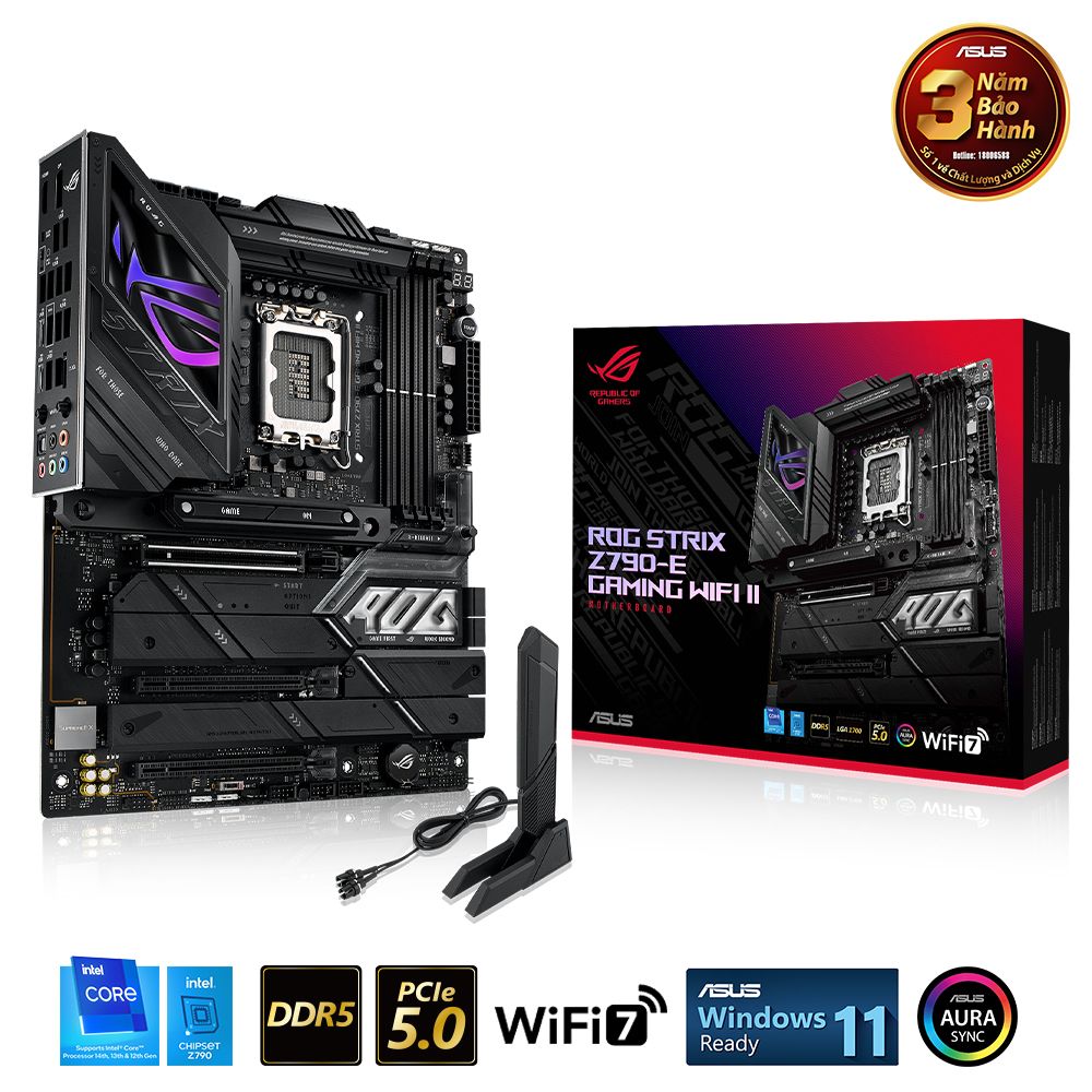 Bo Mạch Chủ Asus Rog Strix Z790 - E Gaming Wifi Ii Ddr5