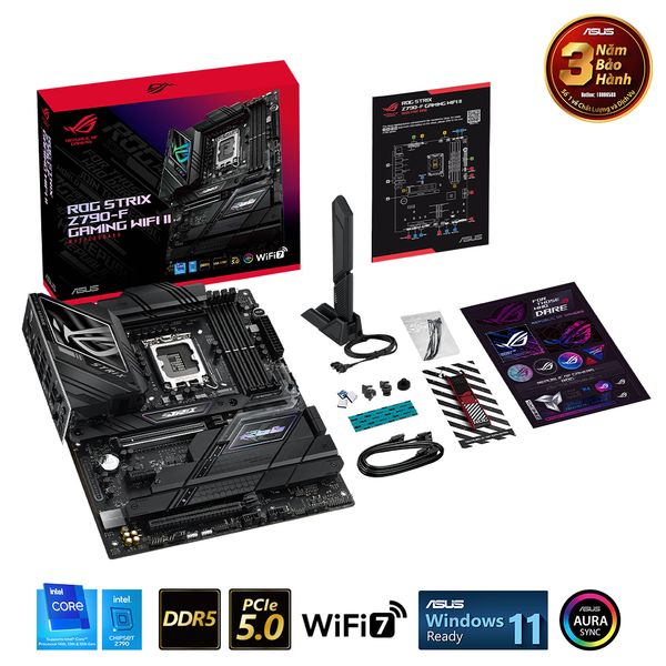  Bo mạch chủ ASUS ROG Strix Z790-F GAMING WIFI II DDR5 