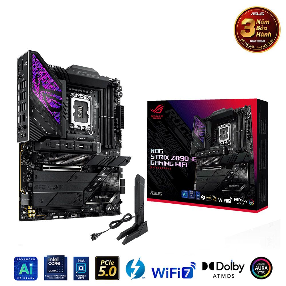 Bo Mạch Chủ Asus Rog Strix Z890 - E Gaming Wifi (Ddr5)