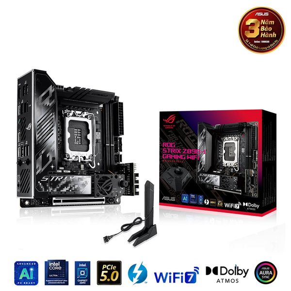 Bo mạch chủ ASUS ROG Strix Z890-I GAMING WIFI (DDR5)