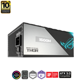  Nguồn máy tính ASUS ROG Thor 1600T GAMING- 80 Plus Titanium - Full Modular (1600W) 