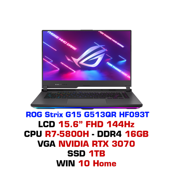  Laptop Gaming Asus ROG Strix G15 G513QR HF093T 