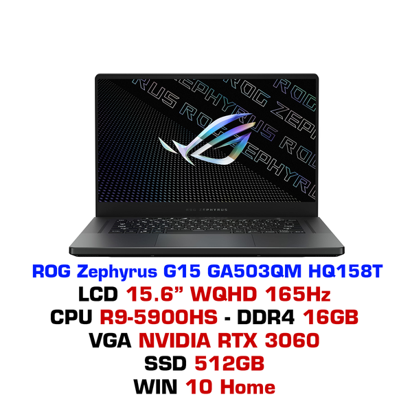  Laptop Gaming Asus ROG Zephyrus G15 GA503QM HQ158T 