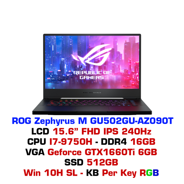  Laptop Gaming ASUS ROG Zephyrus M GU502GU-AZ090T 